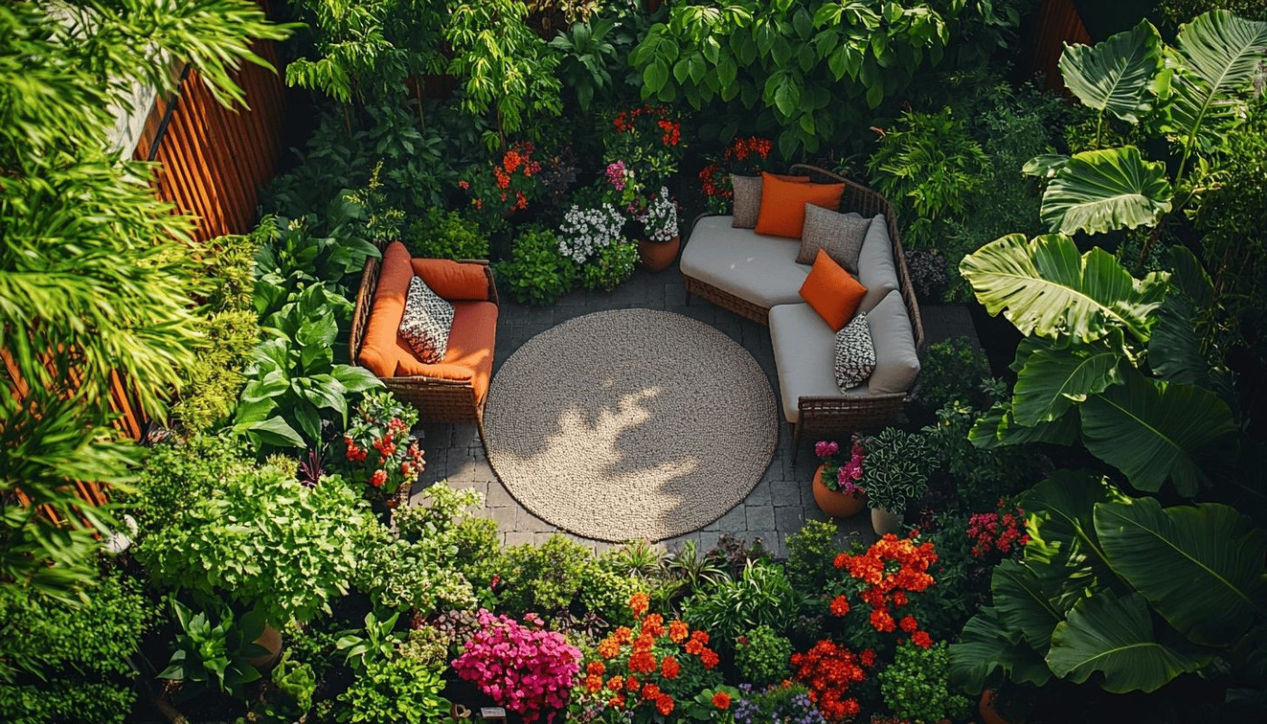 Conseils pour optimiser l'espace dans un petit jardin